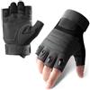 DRAGOWA Tactical Pine Guanti tattici corti, neri,