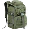 DRAGOWA Tactical Zaino tattico 35L, verde,