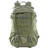 DRAGOWA Tactical Bravo zaino tattico 27 L, verde,