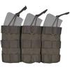 Emersongear Custodia modulare tripla aperta per caricatori, verde fogliame 500D,