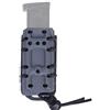 Emersongear Custodia per caricatore in plastica per pistola 9 mm, grigio,