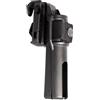 ESP BH-05 Custodia in plastica rotante per manganello telescopico, nera,