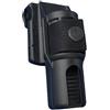 ESP LH-04 custodia rotante in plastica per torcia, nera,