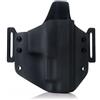 Falco Glock 17 fondina da cintura in kydex, nera destra,