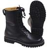 Fox Outdoor Combat stivali da combattimento in pelle con fodera in pelle, nero,