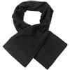 Fox Outdoor Sciarpa in pile, nera, circa 160 x 25 cm,
