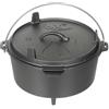 Fox Outdoor FoxPentola da fuoco da esterno, forno olandese, ghisa, circa 5,7 l,