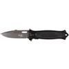 Fox Outdoor Jack a una mano coltello, nero, manico in metallo,