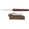 Fox Outdoor Jack Slim knife, per una sola mano, manico in legno,