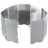 Fox Outdoor Protezione antivento per cucine in alluminio 9 doghe,
