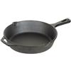 Fox Outdoor Padella con manico, in ghisa, diametro circa 26 cm,