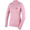 Husky DL Merow Zips merino shirt, rosa sbiadito,