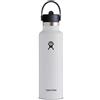 Hydro Flask Thermo bottiglia con boccaglio 21 OZ Standard Flex Straw Cap 621 ml, bianco,