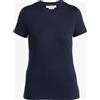 Icebreaker Tech Lite III maglietta a maniche corte da donna, blu scuro,