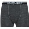 Icebreaker Anatomica boxer da uomo, grigio,