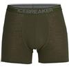 Icebreaker Anatomica boxer da uomo, verde,