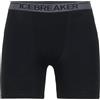 Icebreaker Anatomica boxer lunghi da uomo, nero,