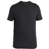 Icebreaker 150 Tech Lite III maglietta merino a maniche corte da uomo, nero,