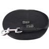K9 Thorn Guinzaglio con moschettone 20mm/3m, nero,