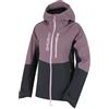 Husky Nicco giacca hardshell da donna, viola/grigio,