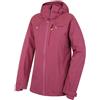 Husky Nicker giacca hardshell da donna, bordeaux scuro,