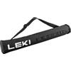 Leki Borsa per bastoncini da trekking, bianca e nera,