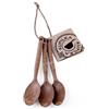 Kupilka 3 set di 3 cucchiaini, marrone,