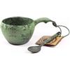 Kupilka 21 Classic Cup con cucchiaio, verde,