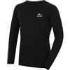 Husky Mertee maglia termica da uomo a maniche lunghe, nera,