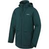 HUSKY Nevr M cappotto hardshell da uomo, verde scuro,