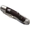 Laguiole DUB093 coltello multifunzione con manico in stamina, nera,