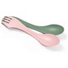 Light My Fire Spork cucchiaio multifunzionale sinistro, verde/rosa,