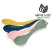 Light My Fire Spork cucchiaio multifunzione originale BIO, 4 pezzi colorati,