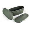 Light My Fire SnapBox lunchbox ovale 2 pezzi, verde,