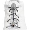 Lock Laces lacci per scarpe, grigio freddo,