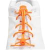 Lock Laces lacci per scarpe, arancione,