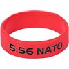 Leguon Volt nastro elastico per identificazione del caricatore 5.56 mm, rosso-nero,