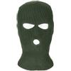 MFH Cappuccio, 3 fori, acrilico, verde OD,