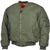 MFH MA1 bomber pilot giacca, oliva,