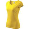 Malfini Pure maglietta da donna, giallo, 150g/m2,