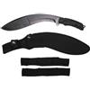 MFH machete kukri, nera con fodero,