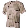 MFH modello maglietta mimetica 3 col desert, 160g/m2,