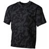 MFH maglietta mimetica, night camo, 170g/m2,