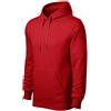 Malfini Cape felpa con cappuccio 320 g/m², rossa,