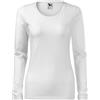 Malfini Slim maglietta a maniche lunghe, bianco,