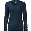 Malfini Slim maglietta a maniche lunghe da donna, blu scuro,