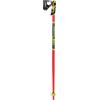 Leki WCR Lite SL 3D bastoncini da sci, rosso brillante-nero-giallo neon,