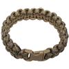 MFH braccialetto paracord, coyote tan, chiusura a clip, larghezza 1,9 cm,