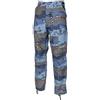MFH Pantaloni US Combat BDU Rip stop, mimetici blu cioccolato,