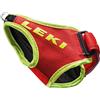 Leki Shark cinghie frame strap XS, rosso neon/lime,